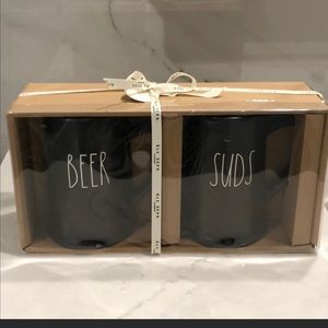 Rae Dunn  beer mug set